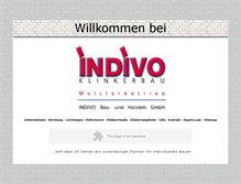 Tablet Screenshot of indivo.de